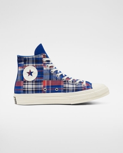 Converse Twisted Prep Chuck 70 Női Magasszárú Kék/Piros | WPGZDHL-HU